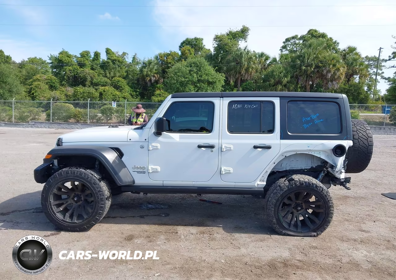 2020 Jeep Wrangler Unlimited Sport S 4X4 VIN:1C4HJXDN5LW167437 - 15