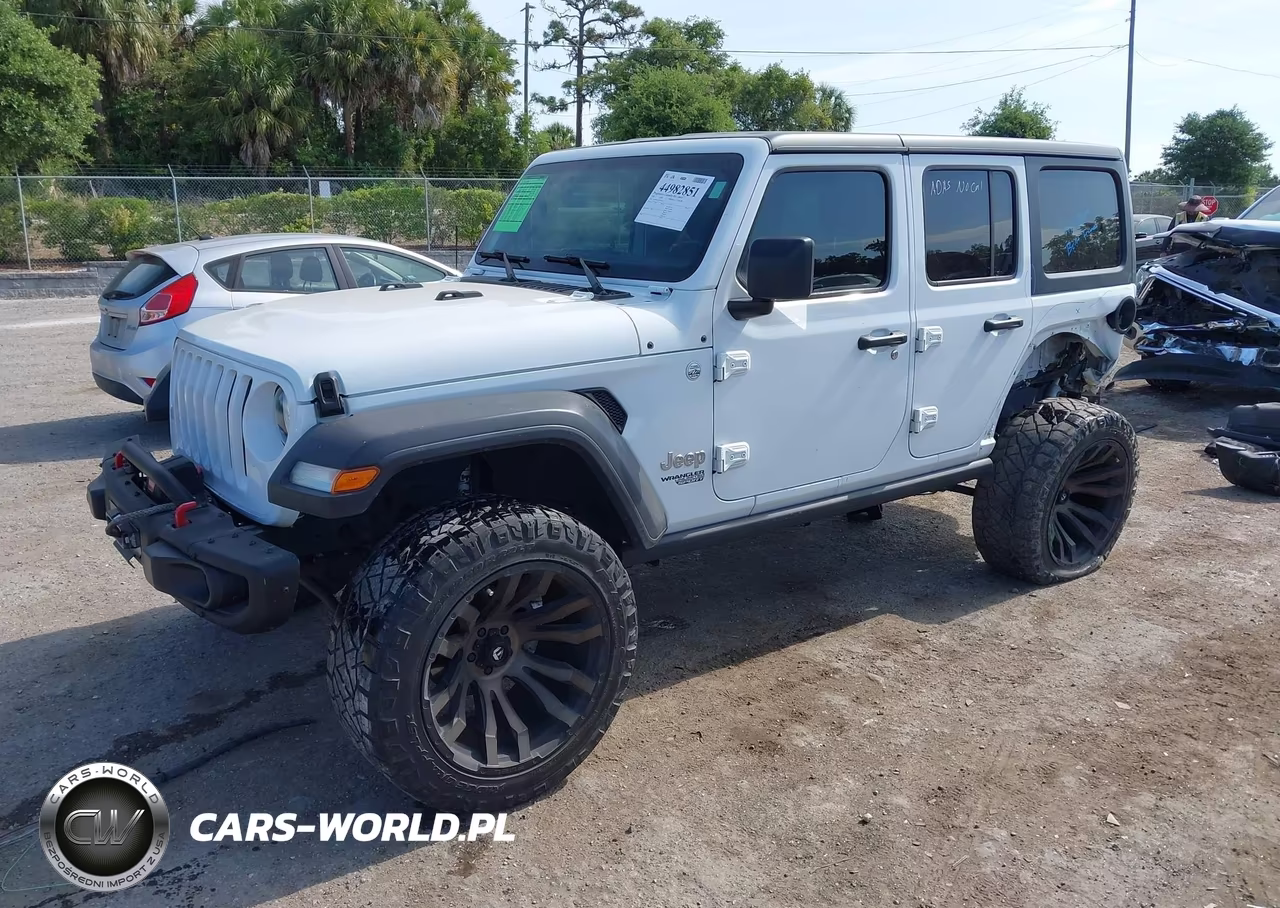 2020 Jeep Wrangler Unlimited Sport S 4X4 VIN:1C4HJXDN5LW167437 - 2