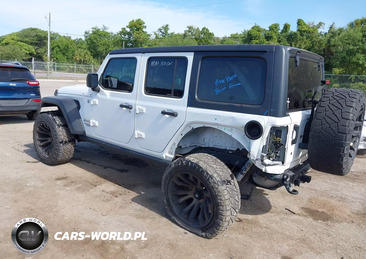2020 Jeep Wrangler Unlimited Sport S 4X4 VIN:1C4HJXDN5LW167437 - 3