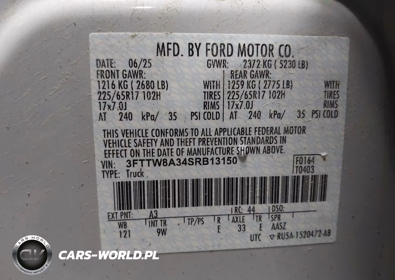 2025 Ford Maverick Xl VIN:3FTTW8A34SRB13150 - 9