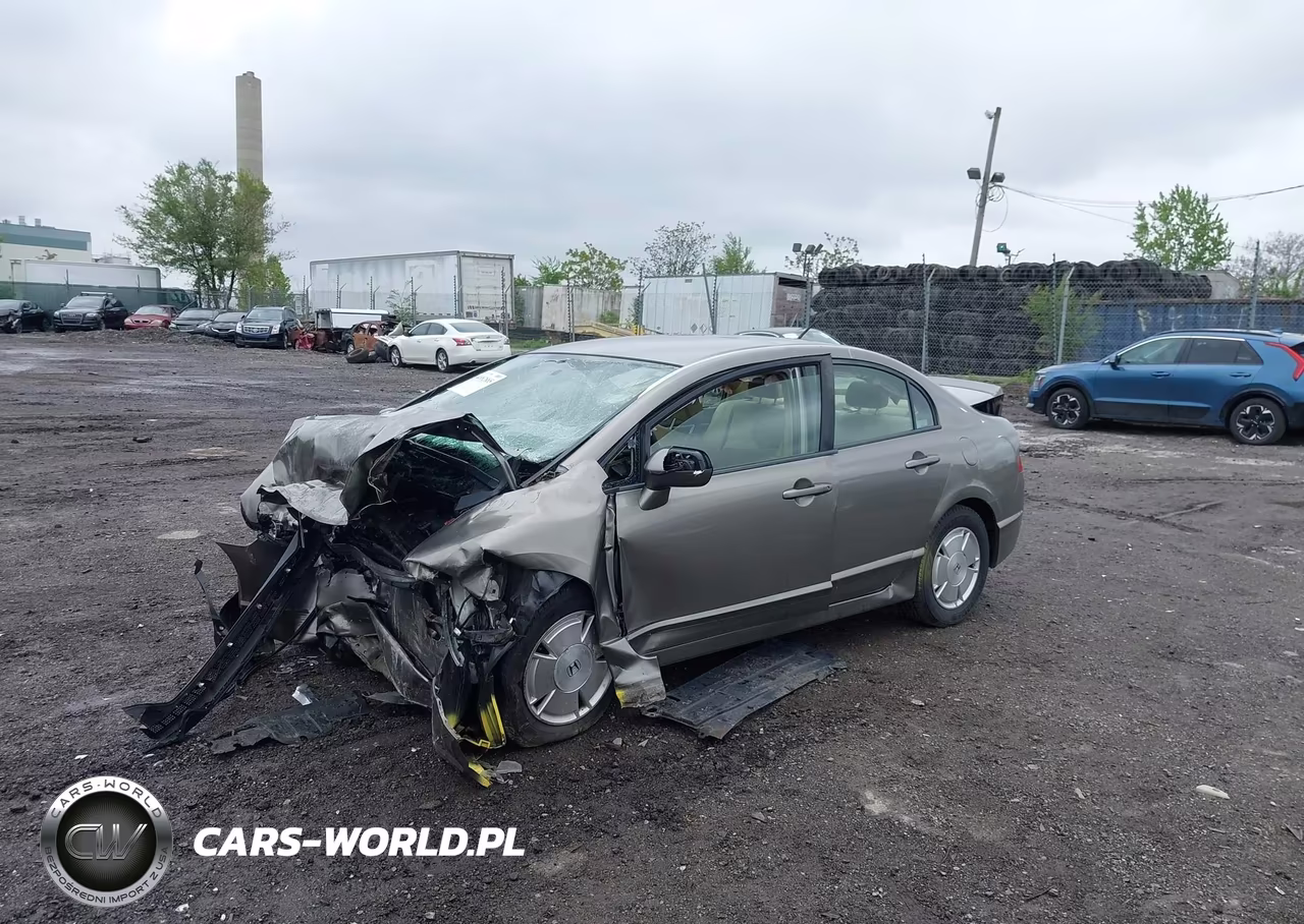 2008 Honda Civic Hybrid VIN:JHMFA36298S022191 - 2
