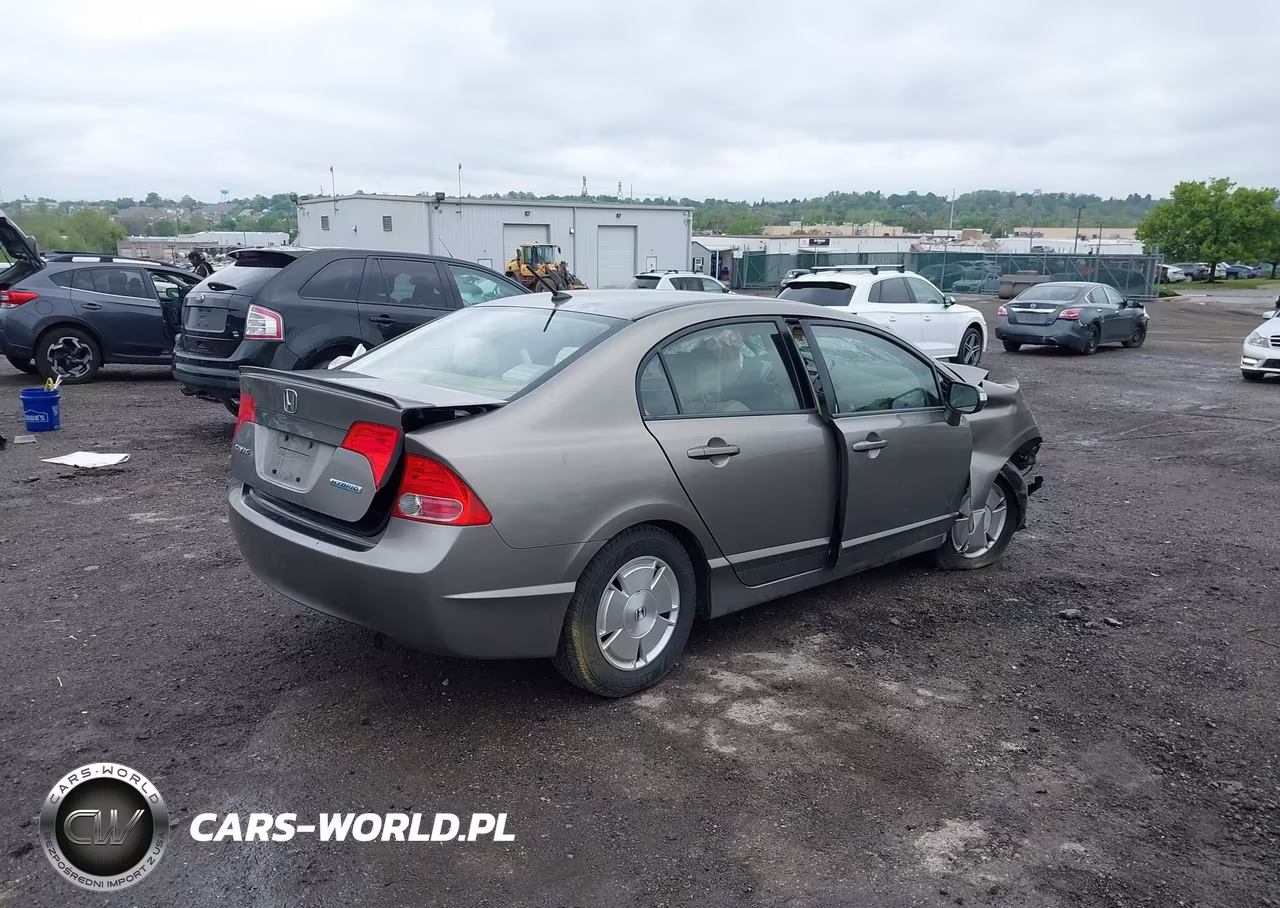 2008 Honda Civic Hybrid VIN:JHMFA36298S022191 - 4