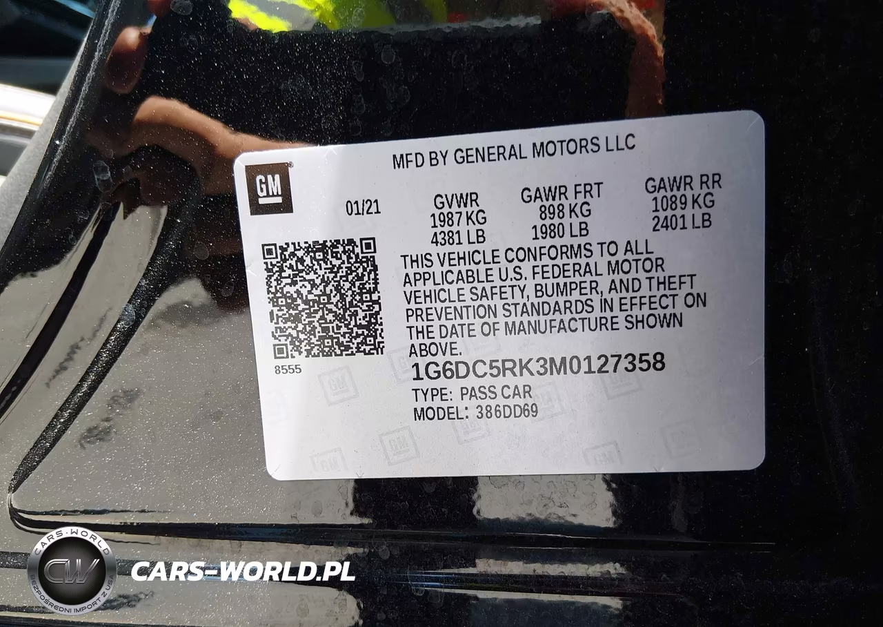 2021 Cadillac Ct4 Sport VIN:1G6DC5RK3M0127358 - 9