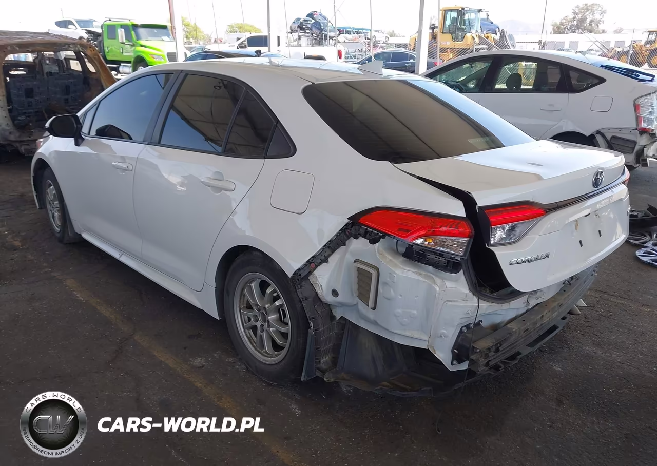 2022 Toyota Corolla Hybrid Le VIN:JTDEAMDE3N3005215 - 3