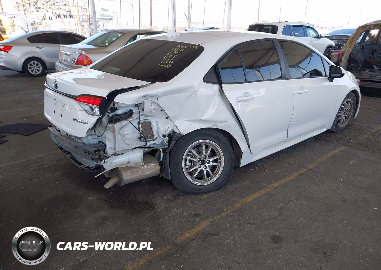 2022 Toyota Corolla Hybrid Le VIN:JTDEAMDE3N3005215 - 4
