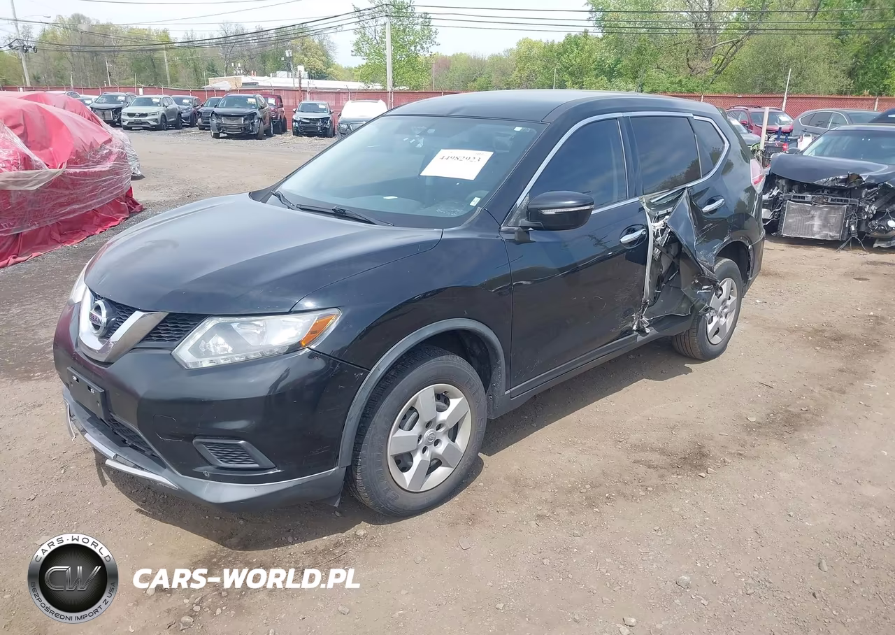 2015 Nissan Rogue S VIN:KNMAT2MV3FP535305 - 2