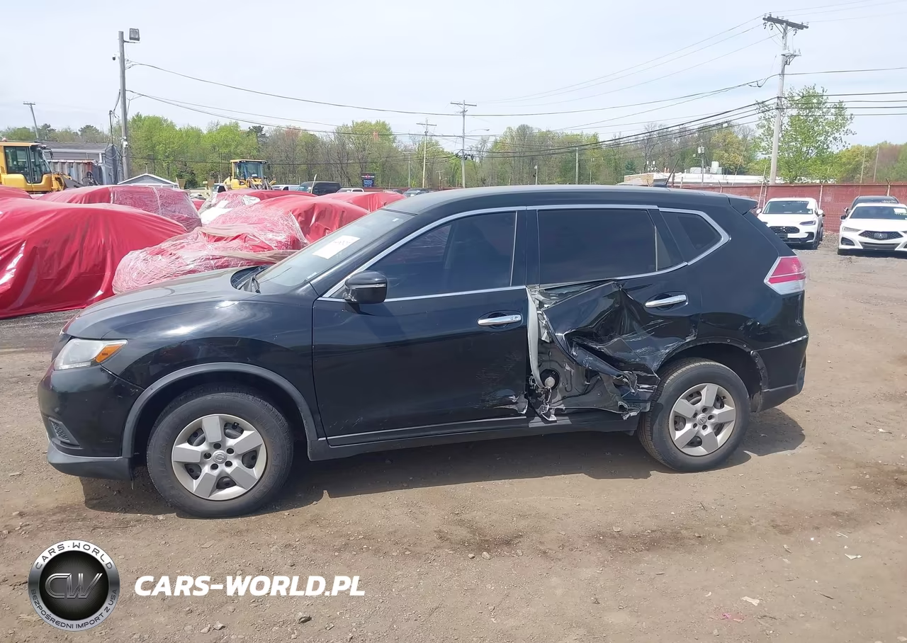 2015 Nissan Rogue S VIN:KNMAT2MV3FP535305 - 6