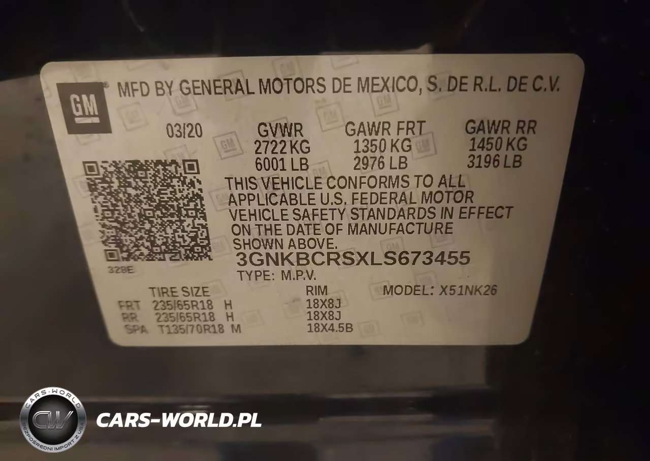 2020 Chevrolet Blazer Fwd 2Lt VIN:3GNKBCRSXLS673455 - 9