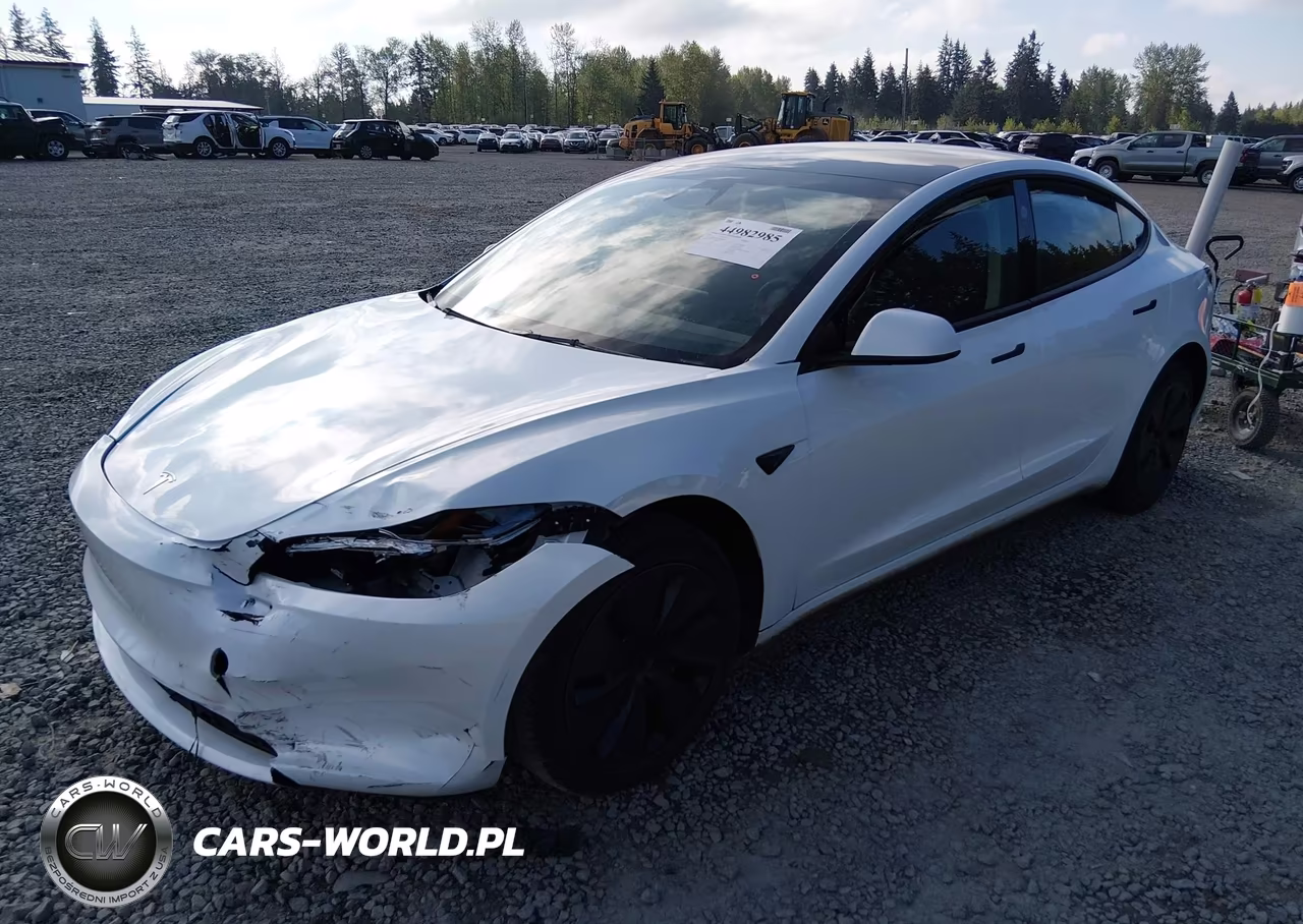 2025 Tesla Model 3 Long Range Rear-Wheel Drive-Standard Rear-Wheel Drive VIN:5YJ3E1EAXSF898519 - 2