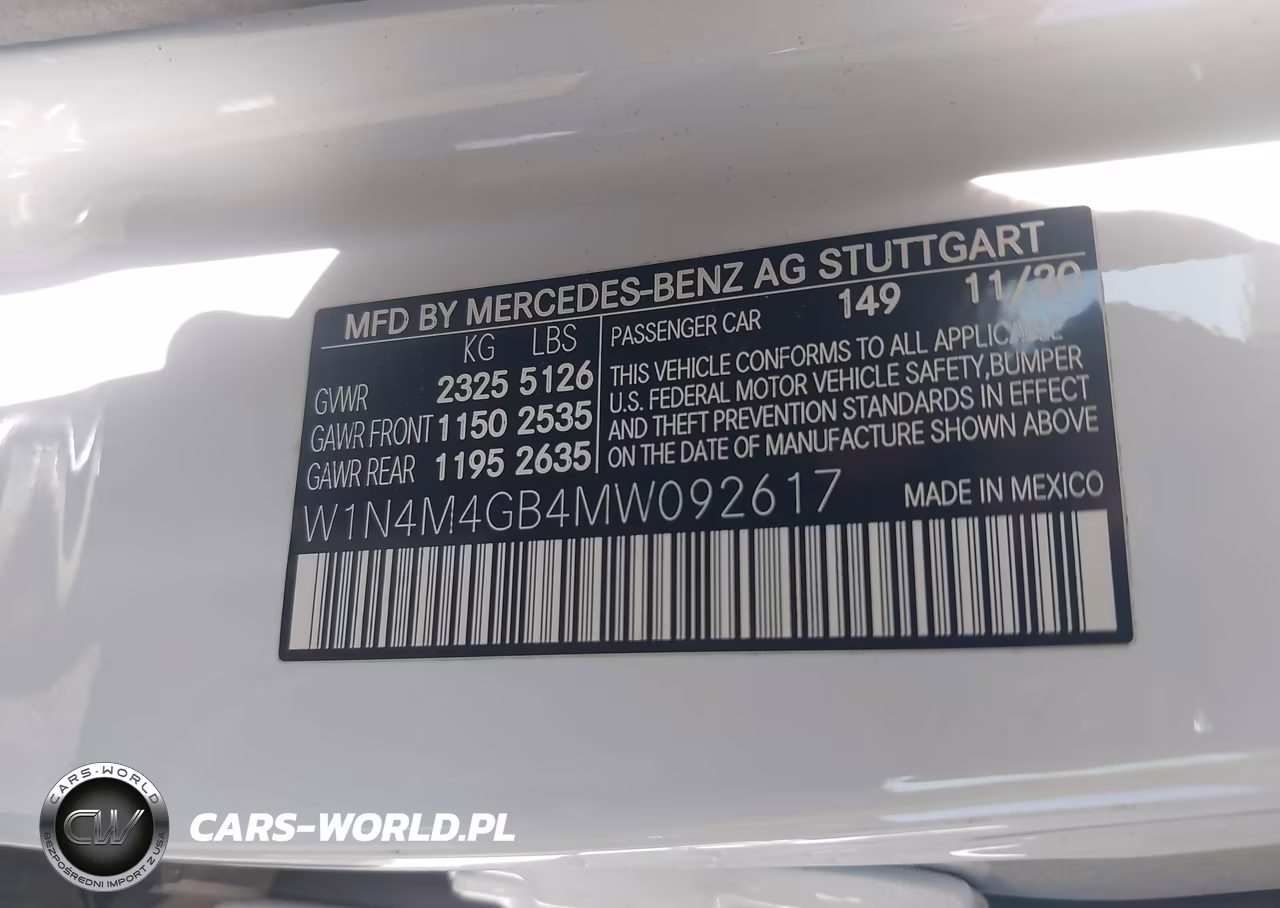 2021 Mercedes-Benz Glb 250 VIN:W1N4M4GB4MW092617 - 9