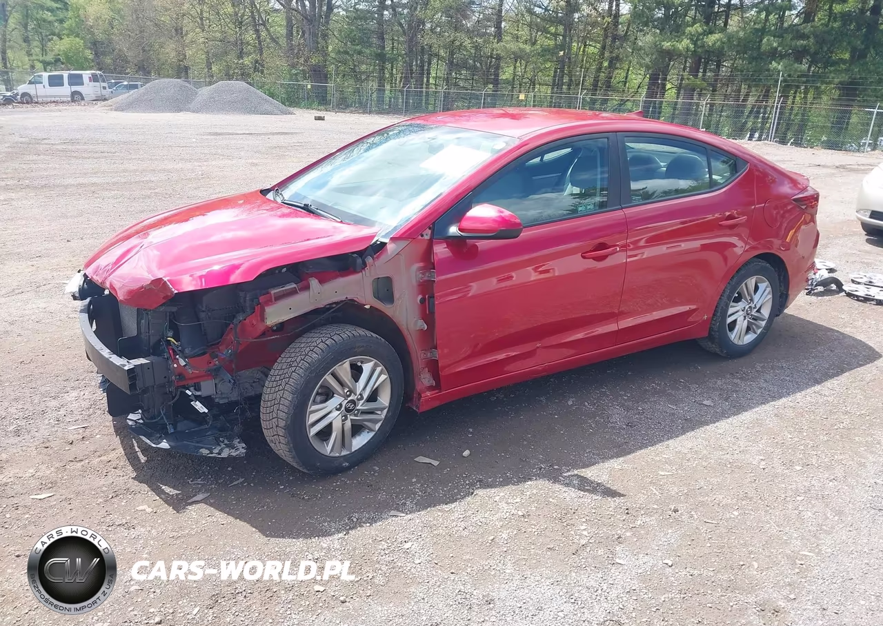 2020 Hyundai Elantra Sel VIN:5NPD84LF1LH518627 - 2