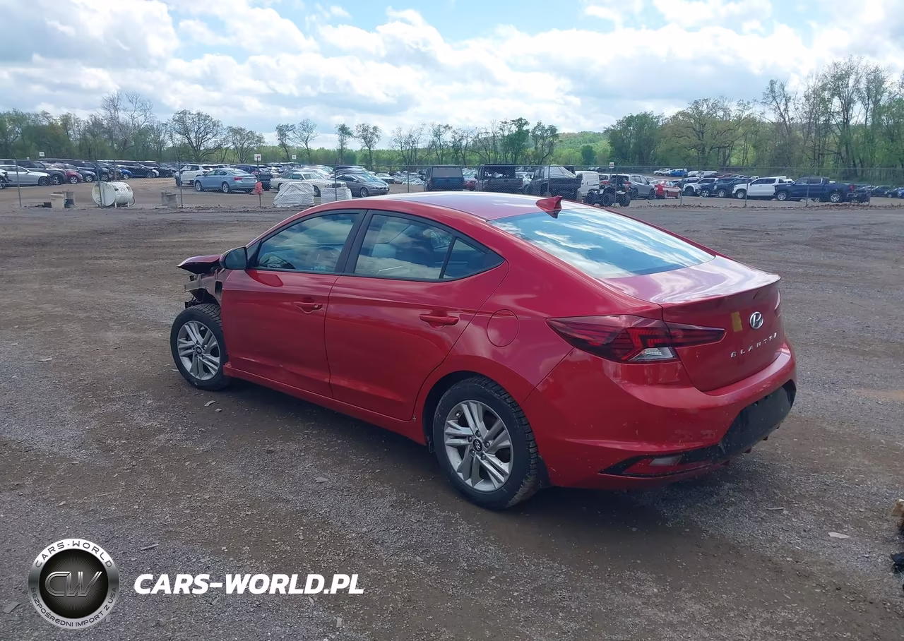 2020 Hyundai Elantra Sel VIN:5NPD84LF1LH518627 - 3