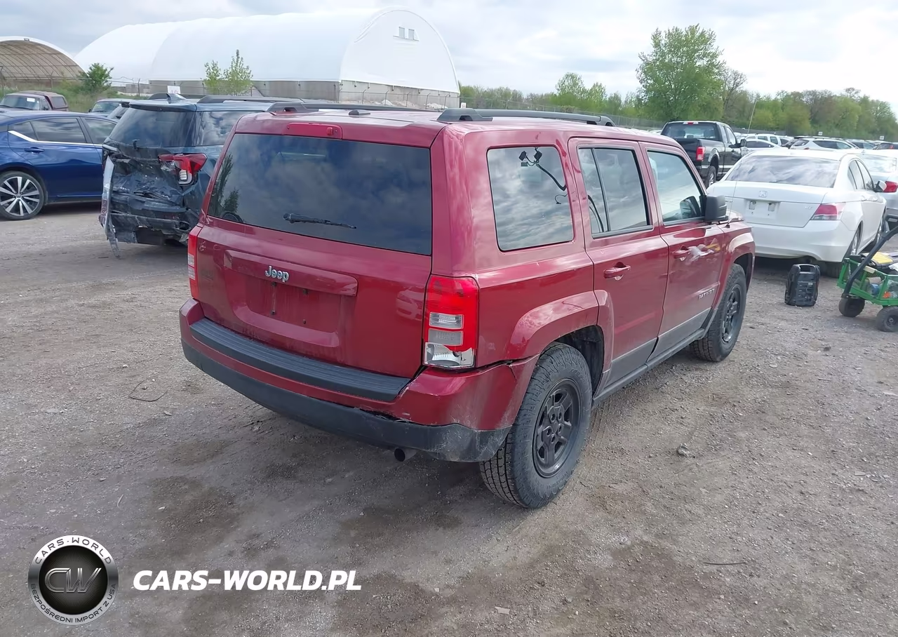 2017 Jeep Patriot Sport Fwd VIN:1C4NJPBA7HD149673 - 4