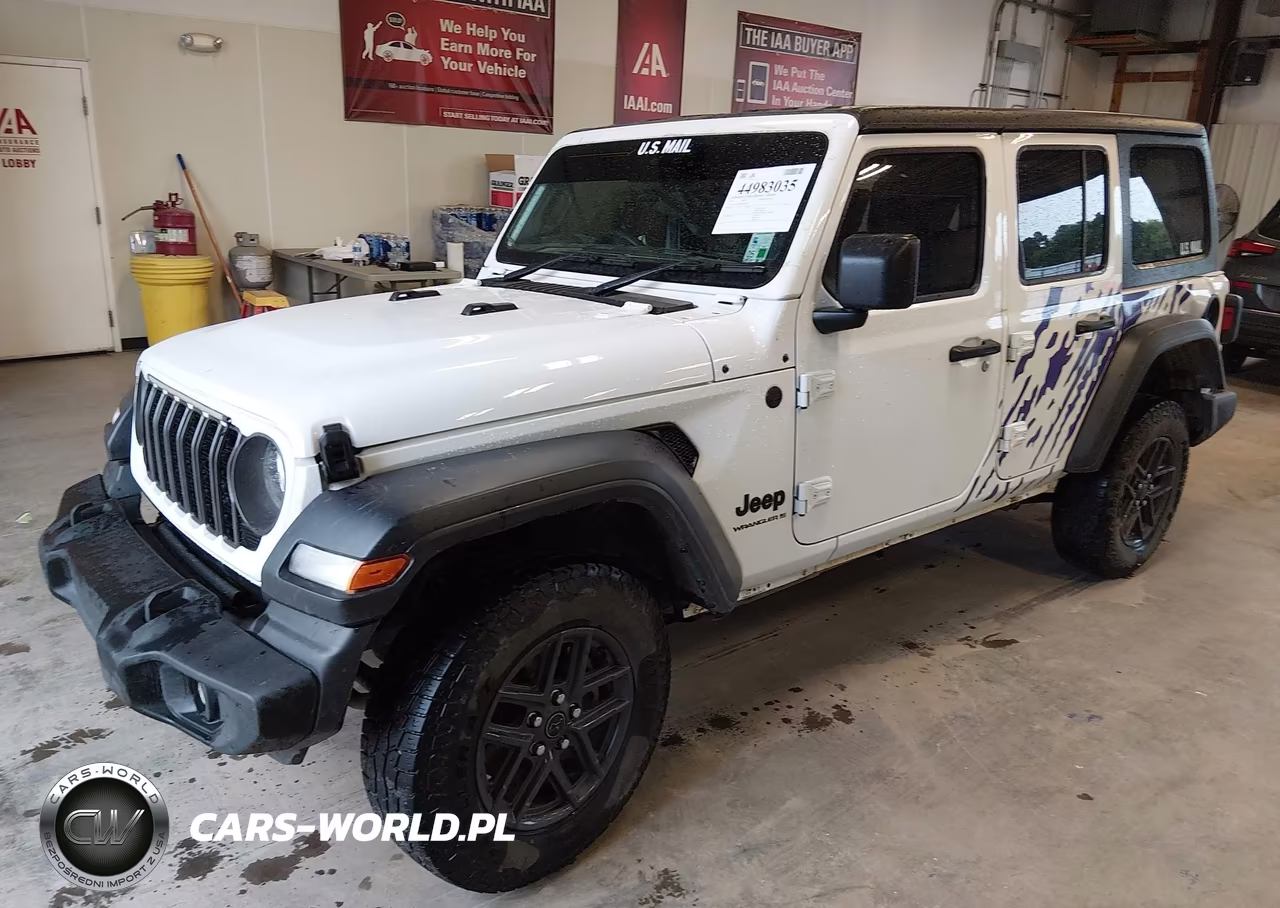 2024 Jeep Wrangler 4-Door Sport Rhd 4X4 VIN:1C4PJXKN2RW236950 - 2