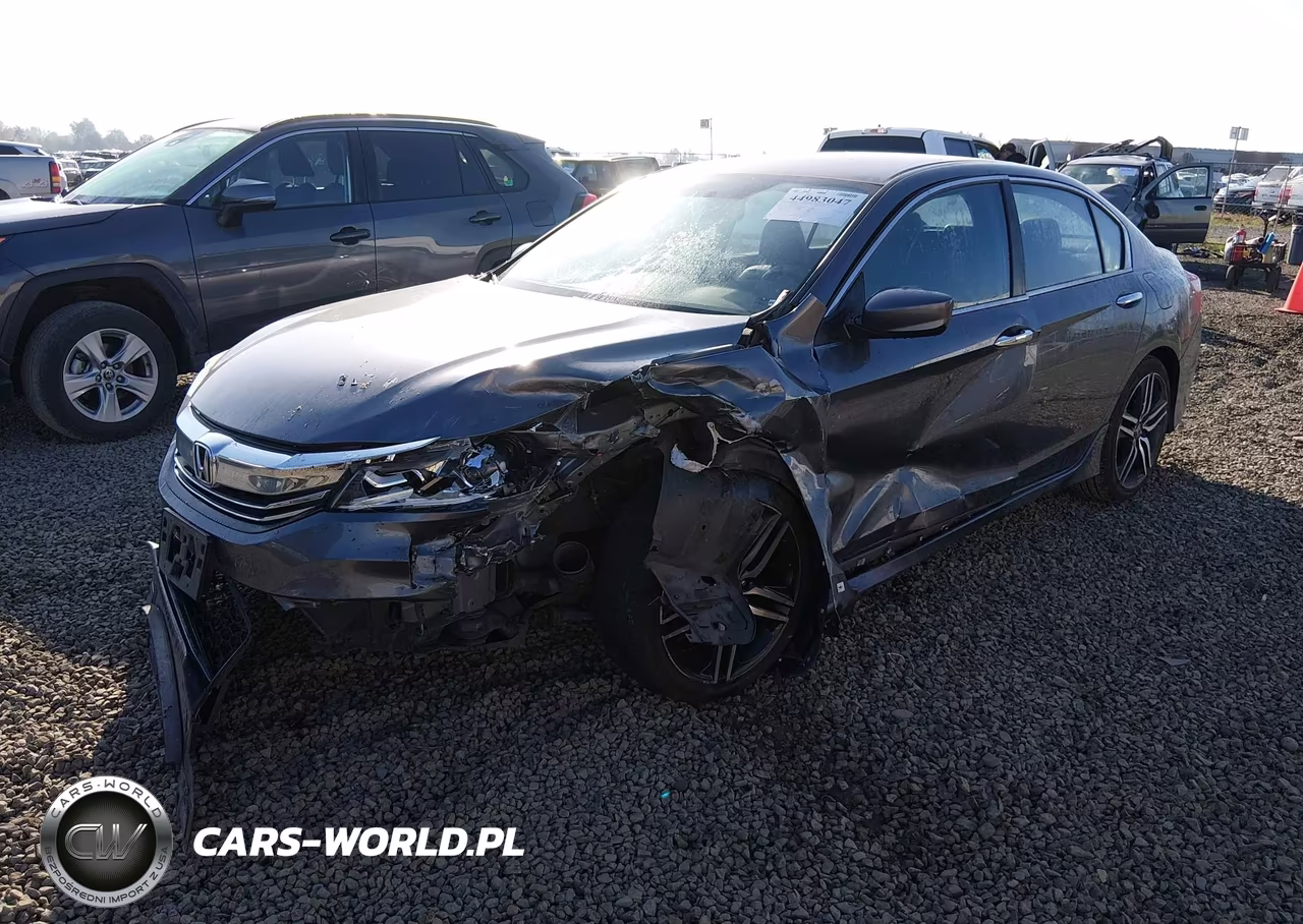2017 Honda Accord Sport Se VIN:1HGCR2F19HA053124 - 2