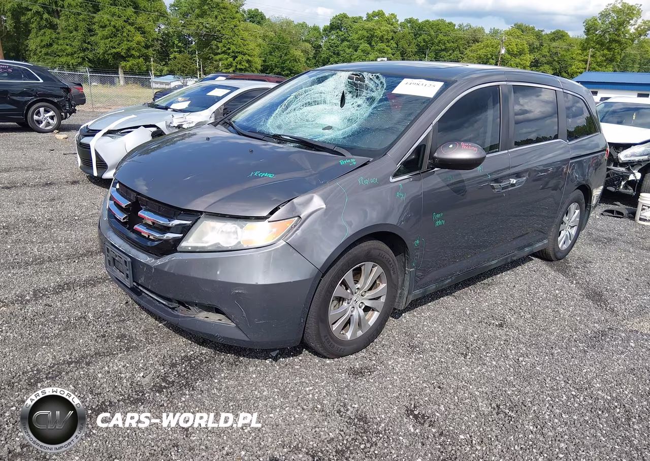 2014 Honda Odyssey Ex-L VIN:5FNRL5H60EB120796 - 2
