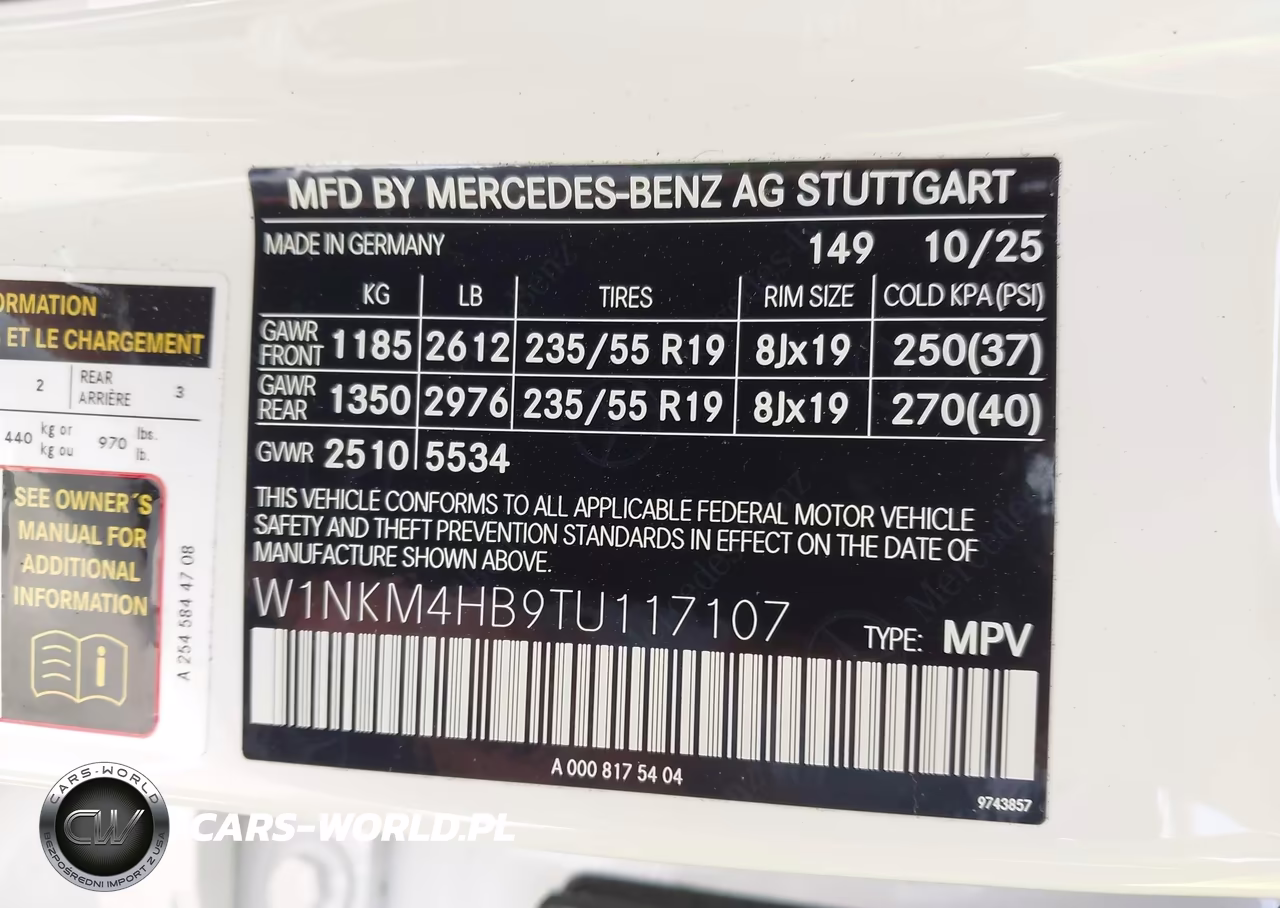 2026 Mercedes-Benz Glc 300 VIN:W1NKM4HB9TU117107 - 9