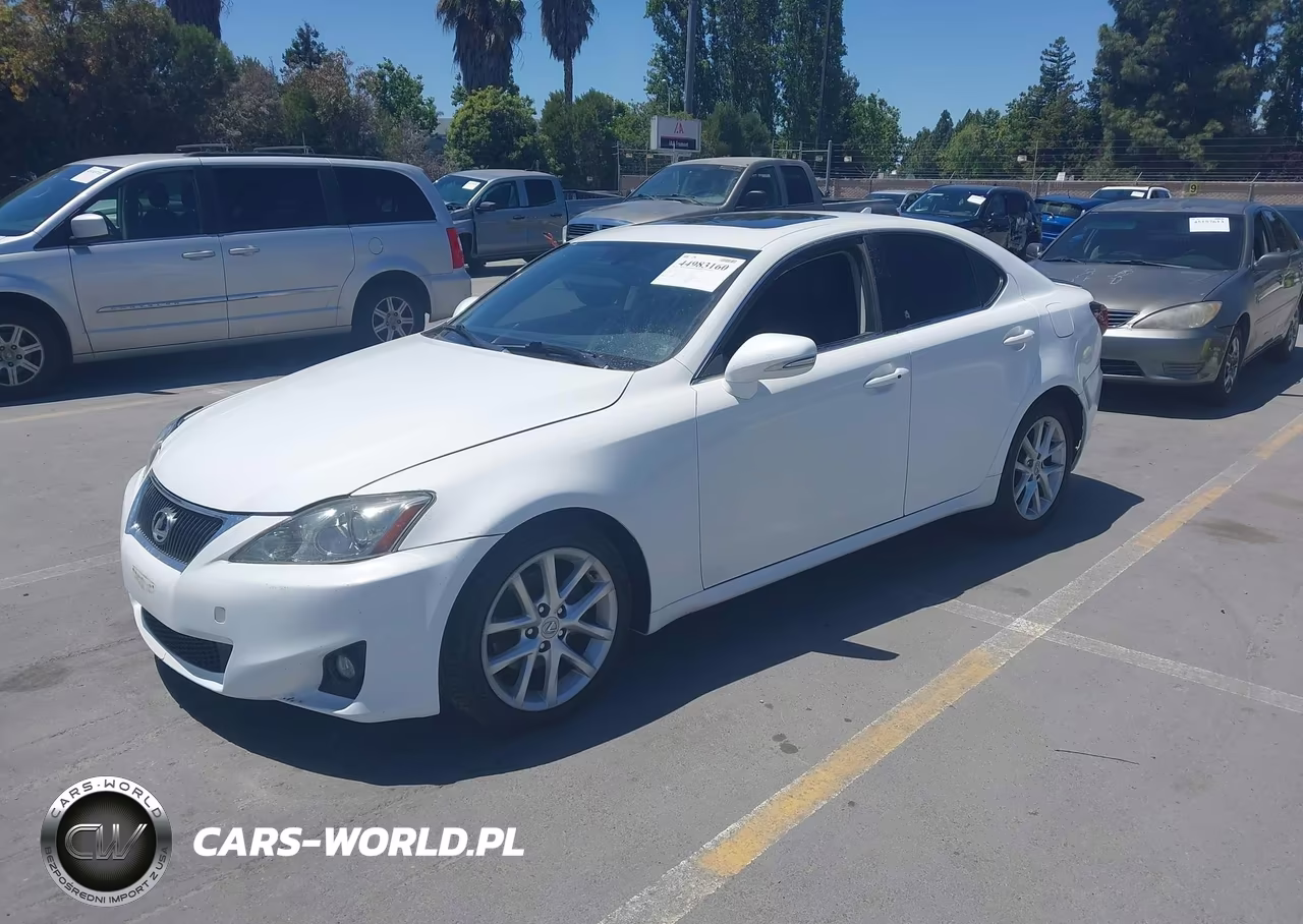 2013 Lexus Is 250 VIN:JTHBF5C24D5192001 - 2