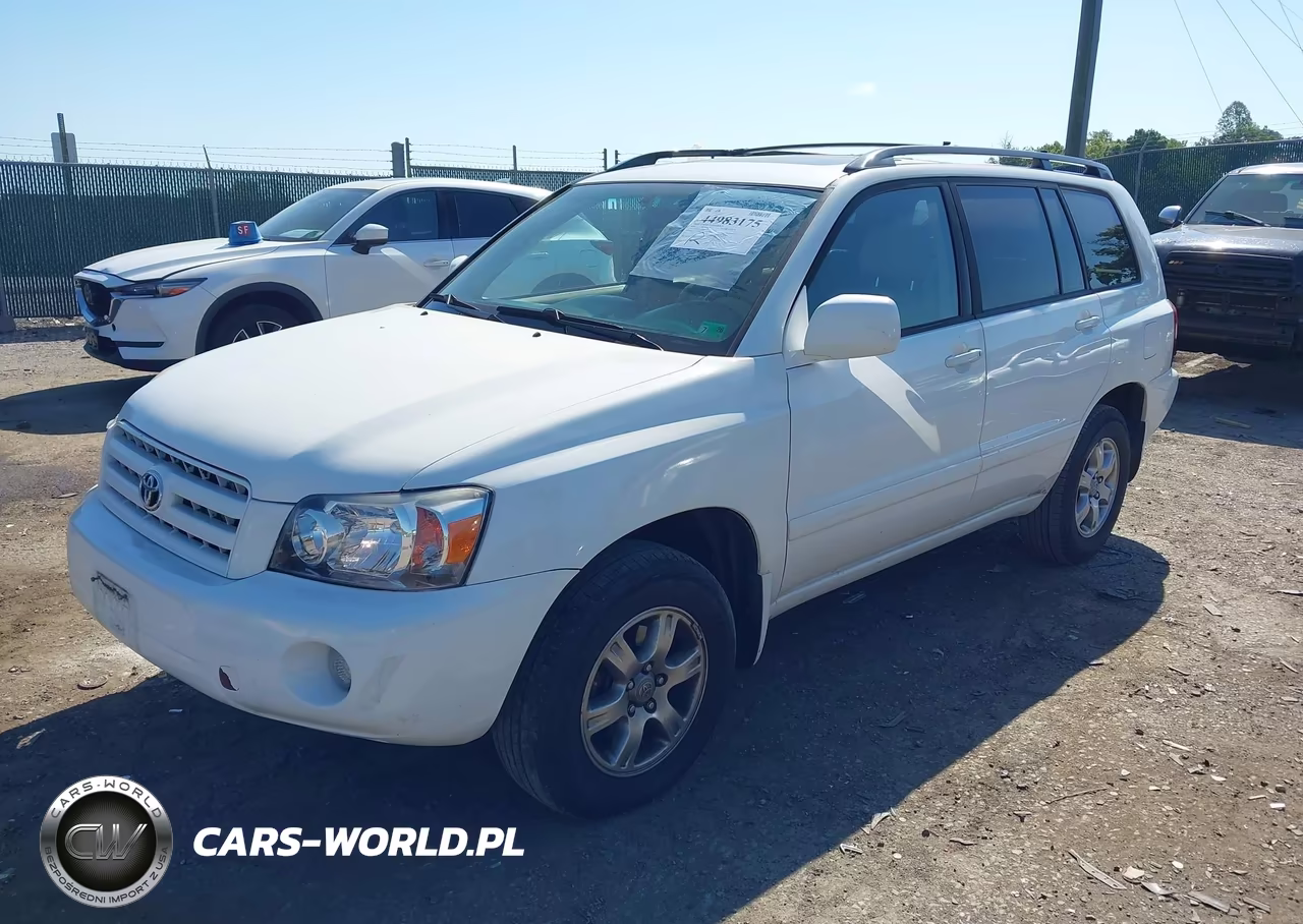 2005 Toyota Highlander V6 VIN:JTEEP21A350116414 - 2