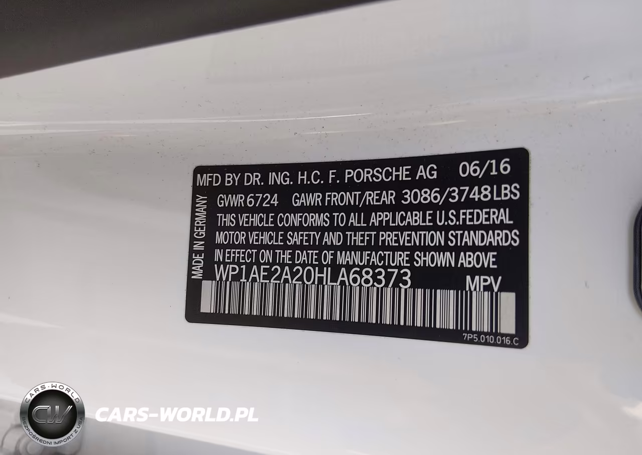 2017 Porsche Cayenne E-Hybrid S-S Platinum Edition VIN:WP1AE2A20HLA68373 - 9