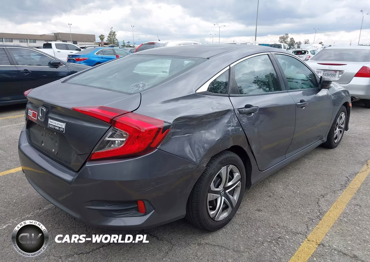 2016 Honda Civic Lx VIN:2HGFC2F55GH539124 - 4
