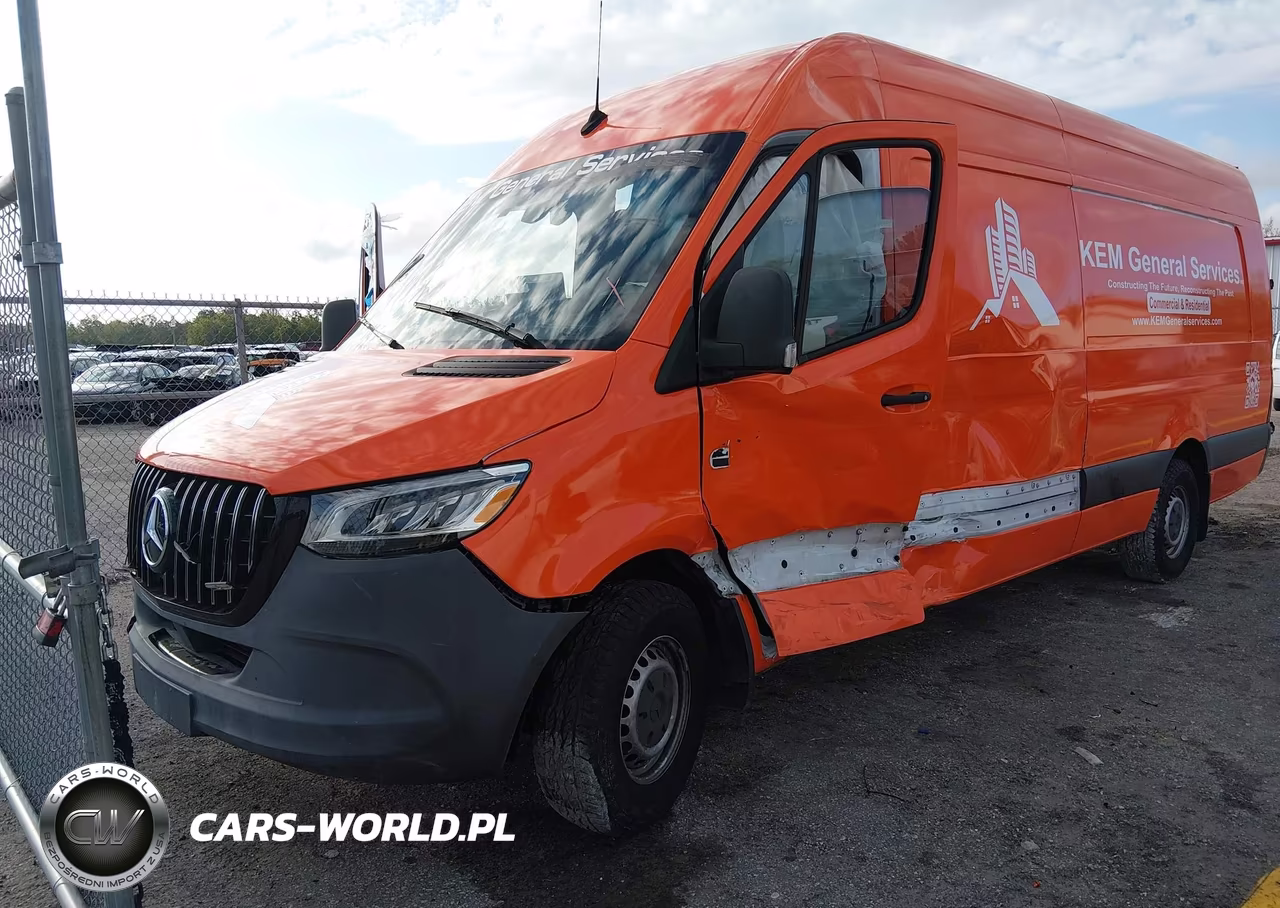 2021 Mercedes-Benz Sprinter 2500 High Roof I4 Diesel VIN:W1W4DDHY5MT046570 - 2