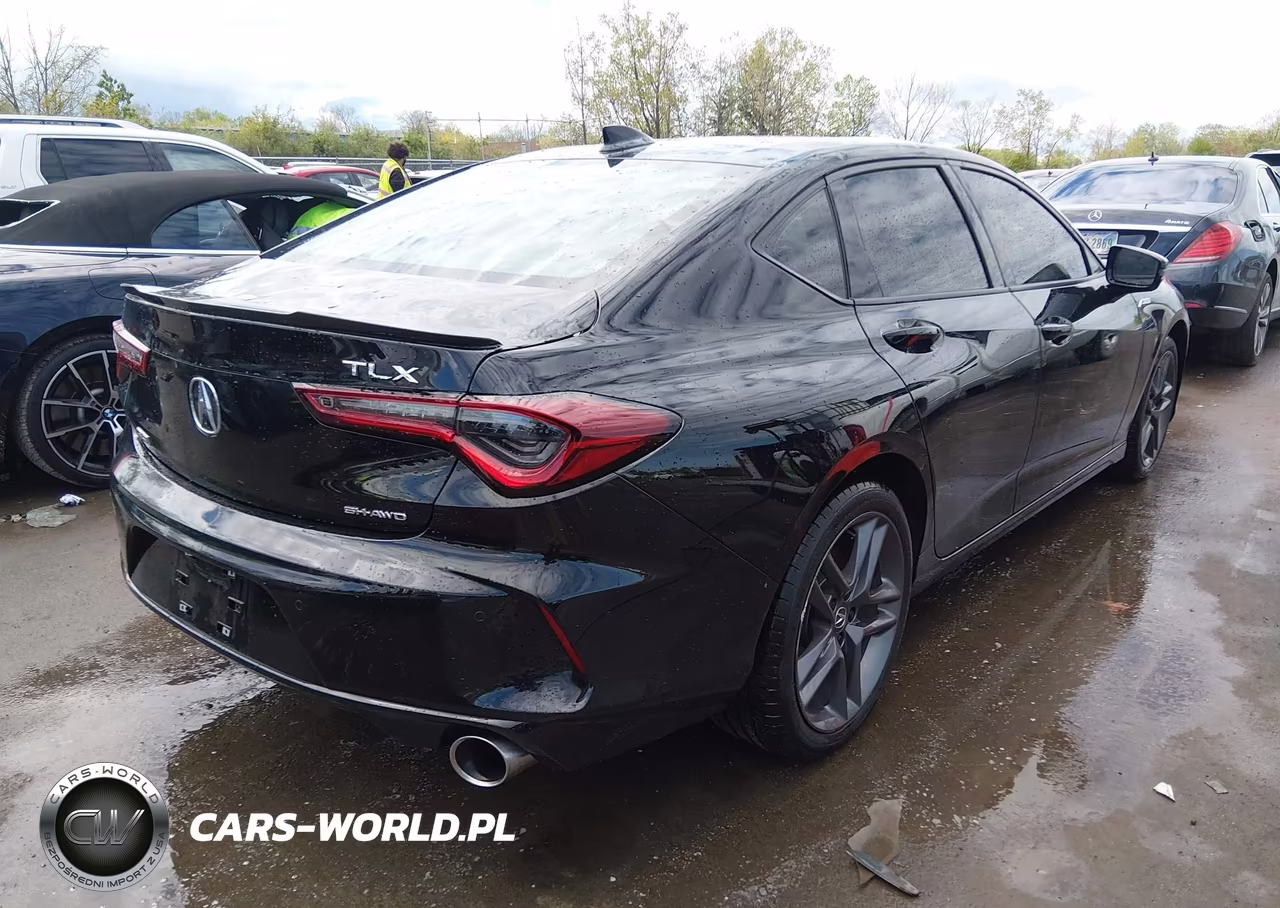 2025 Acura Tlx A-Spec Package VIN:19UUB6F5XSA003729 - 4