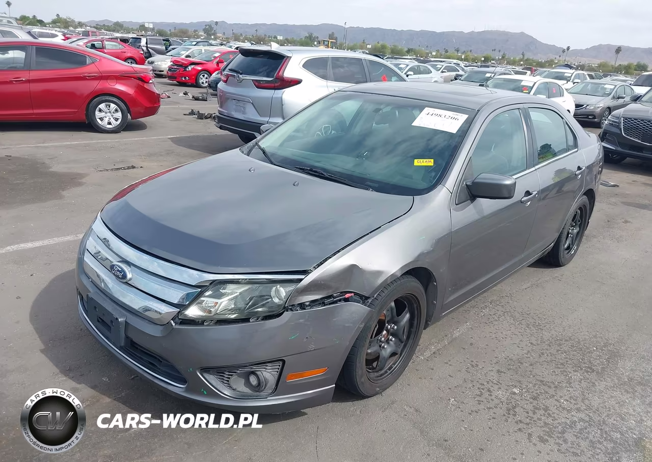 2010 Ford Fusion Se VIN:3FAHP0HA2AR410575 - 2