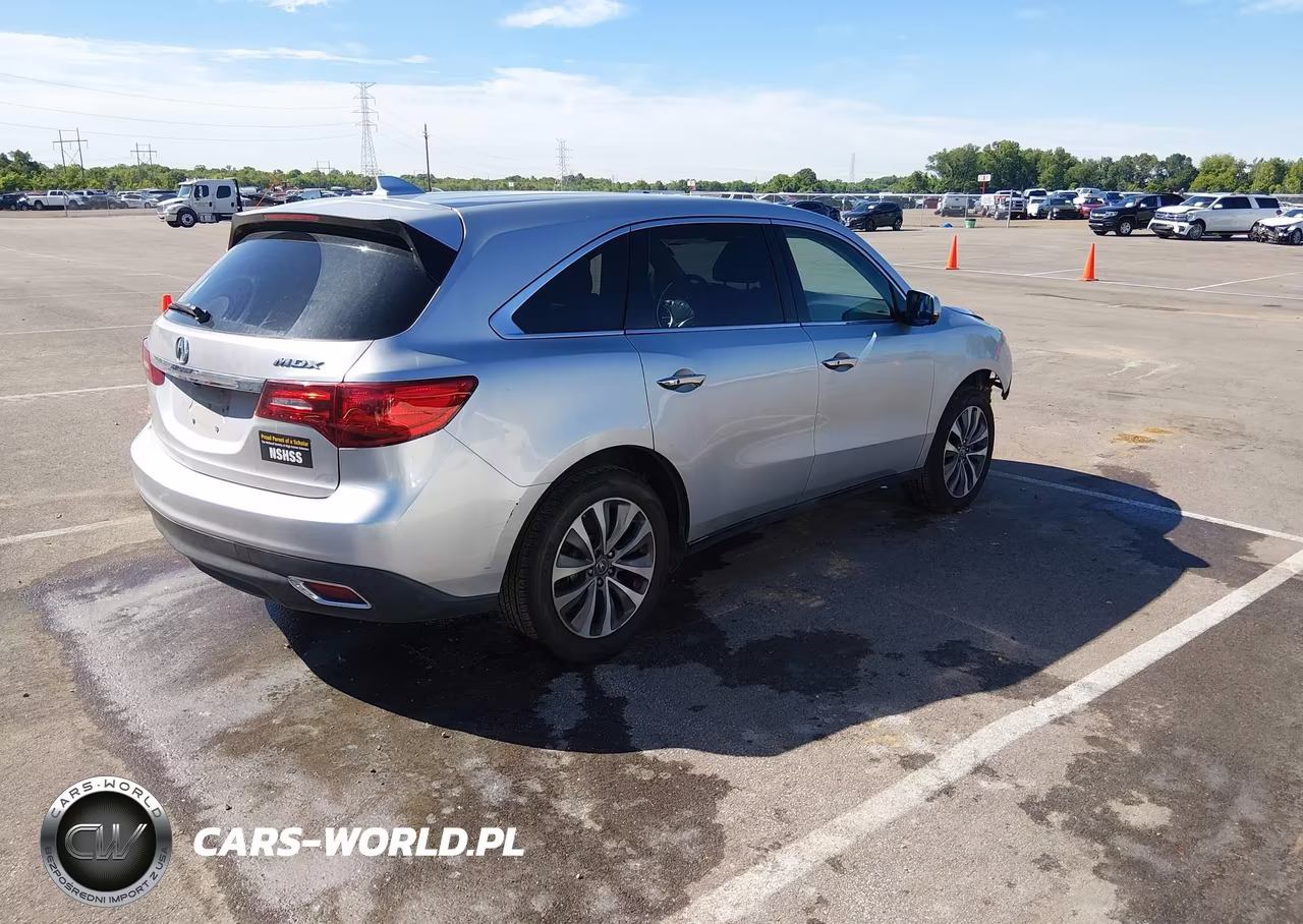 2014 Acura Mdx Technology Package VIN:5FRYD3H41EB008986 - 4