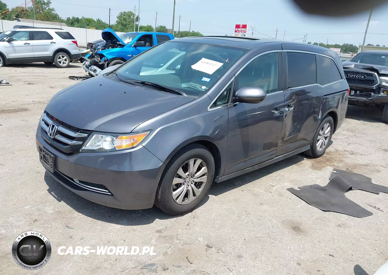 2016 Honda Odyssey Ex-L VIN:5FNRL5H61GB151901 - 2