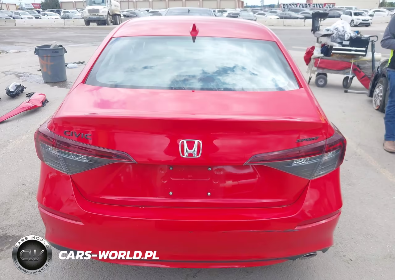 2026 Honda Civic Sport VIN:2HGFE2F54TH508774 - 17
