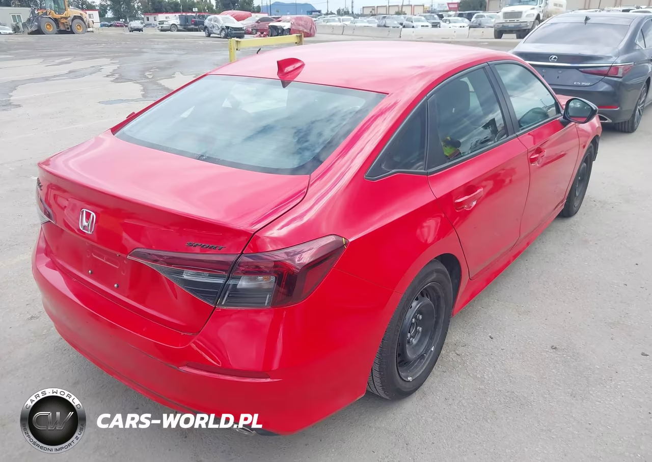 2026 Honda Civic Sport VIN:2HGFE2F54TH508774 - 4
