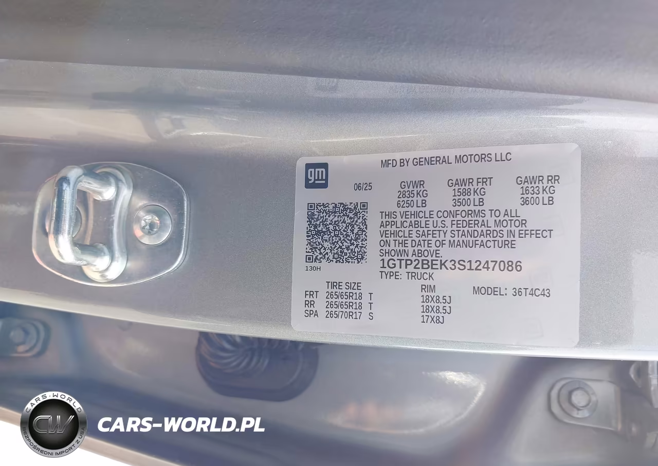 2025 GMC Canyon 4Wd Elevation VIN:1GTP2BEK3S1247086 - 9