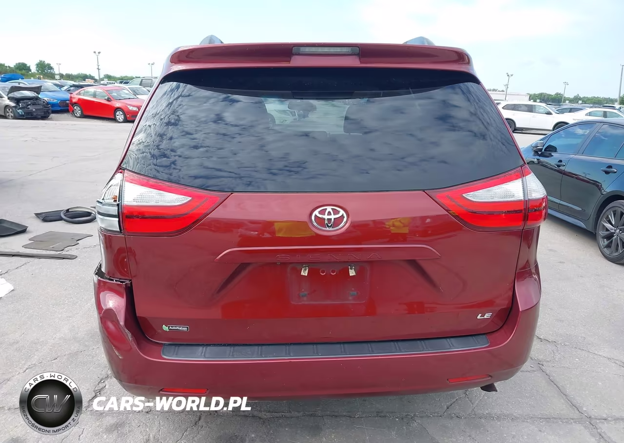 2016 Toyota Sienna Le 8 Passenger VIN:5TDKK3DC7GS706141 - 16