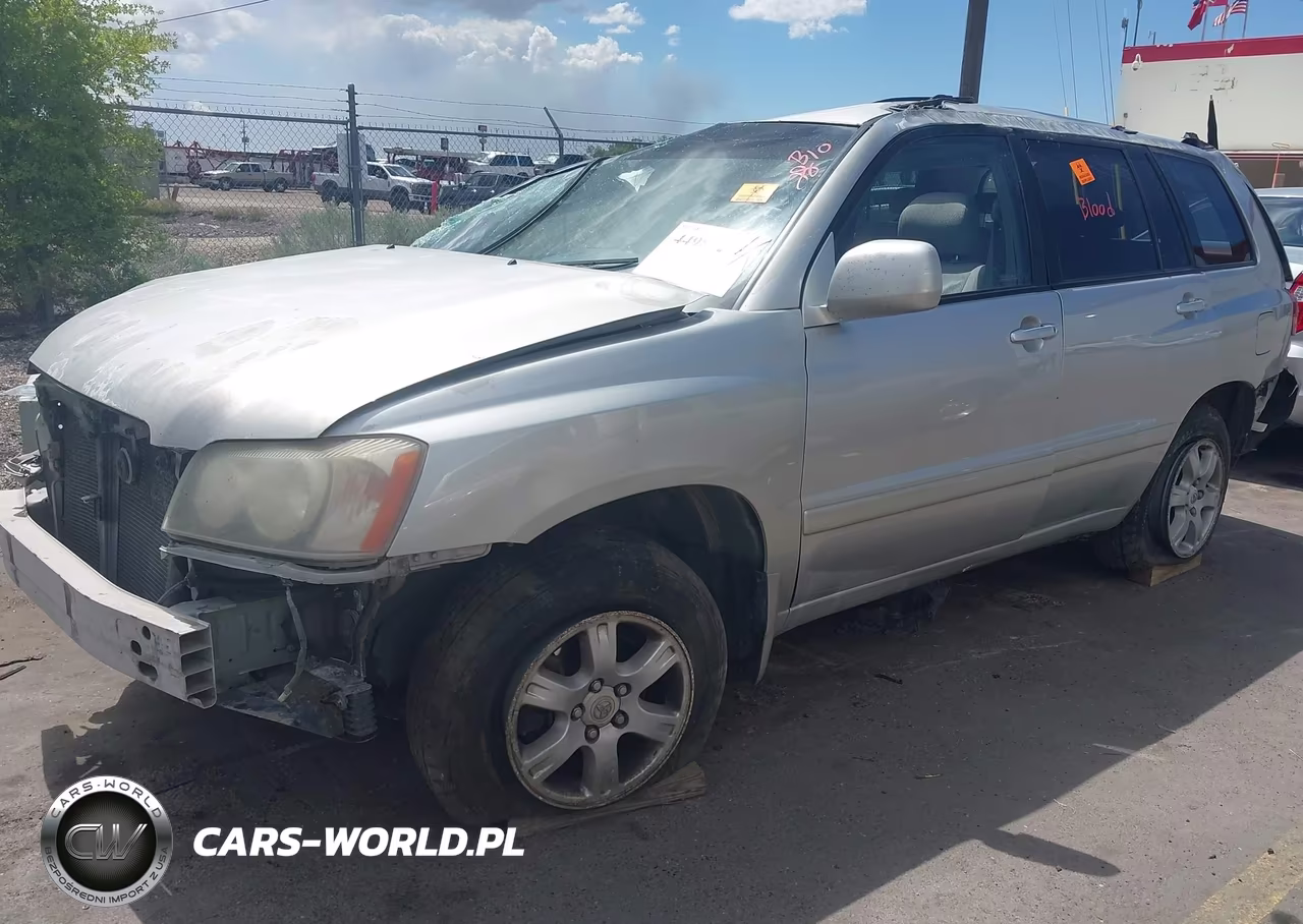 2001 Toyota Highlander V6 VIN:JTEHF21A910024380 - 2