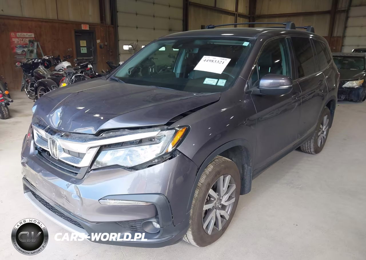 2022 Honda Pilot Awd Ex-L VIN:5FNYF6H5XNB022438 - 2