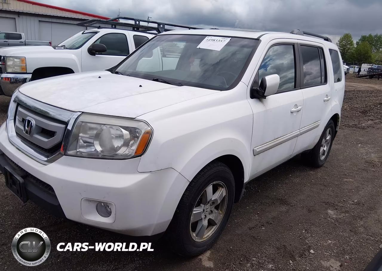 2011 Honda Pilot Ex-L VIN:5FNYF4H71BB016206 - 2