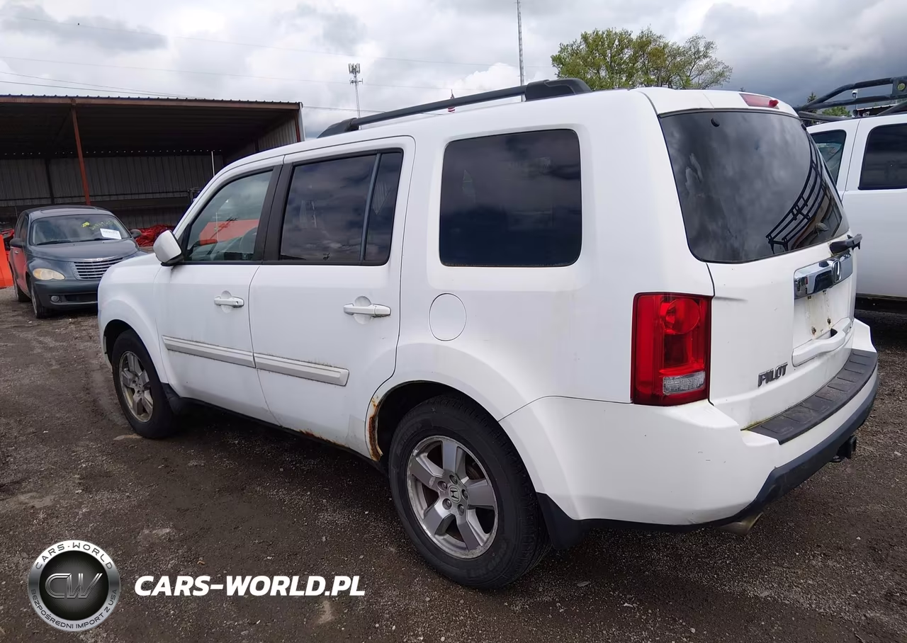 2011 Honda Pilot Ex-L VIN:5FNYF4H71BB016206 - 3