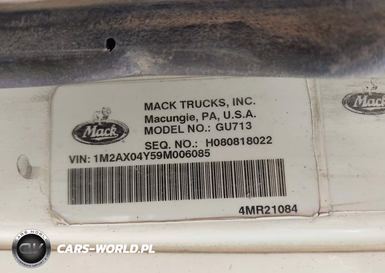 2009 Mack 700 Gu700 VIN:1M2AX04Y59M006085 - 8