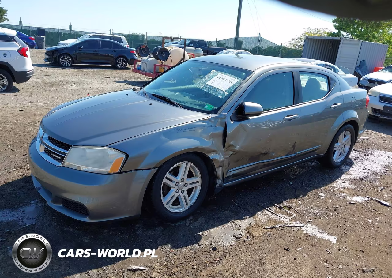 2012 Dodge Avenger Sxt VIN:1C3CDZCBXCN167688 - 2