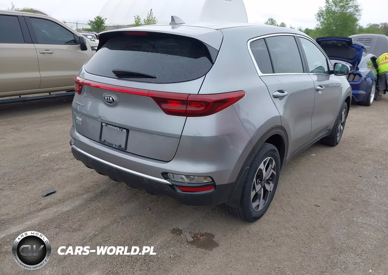 2021 Kia Sportage Lx VIN:KNDPMCAC2M7945347 - 4
