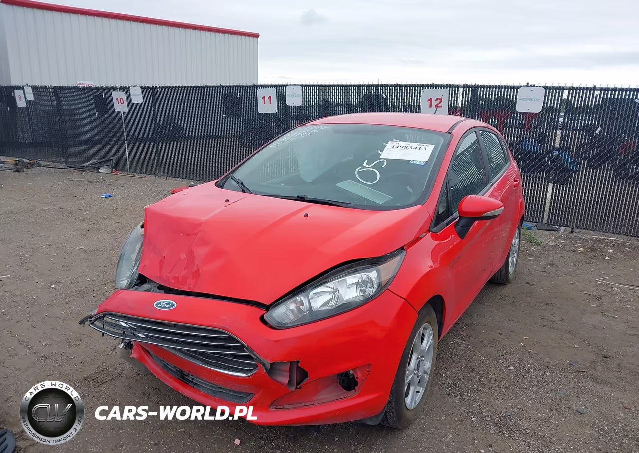2014 Ford Fiesta Se VIN:3FADP4EJ5EM235865 - 2