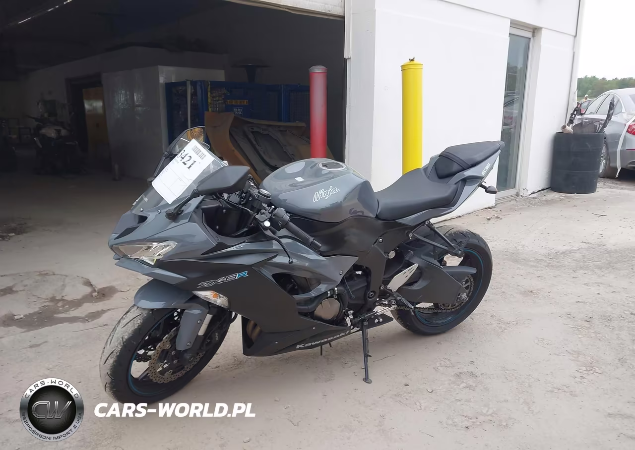 2019 Kawasaki Zx636 K VIN:JKBZXJH19KA001107 - 2