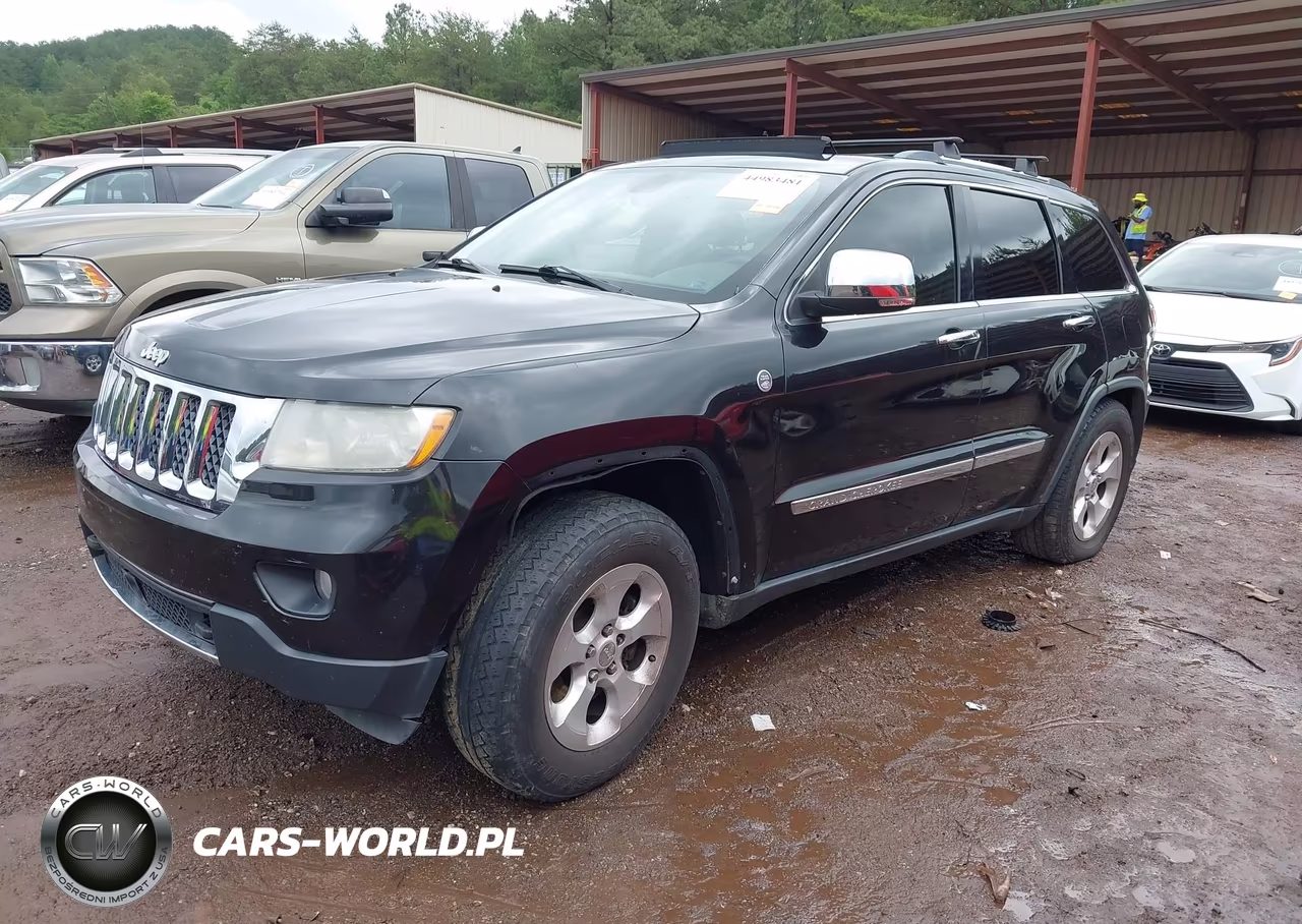 2012 Jeep Grand Cherokee Overland VIN:1C4RJFCT0CC287629 - 2