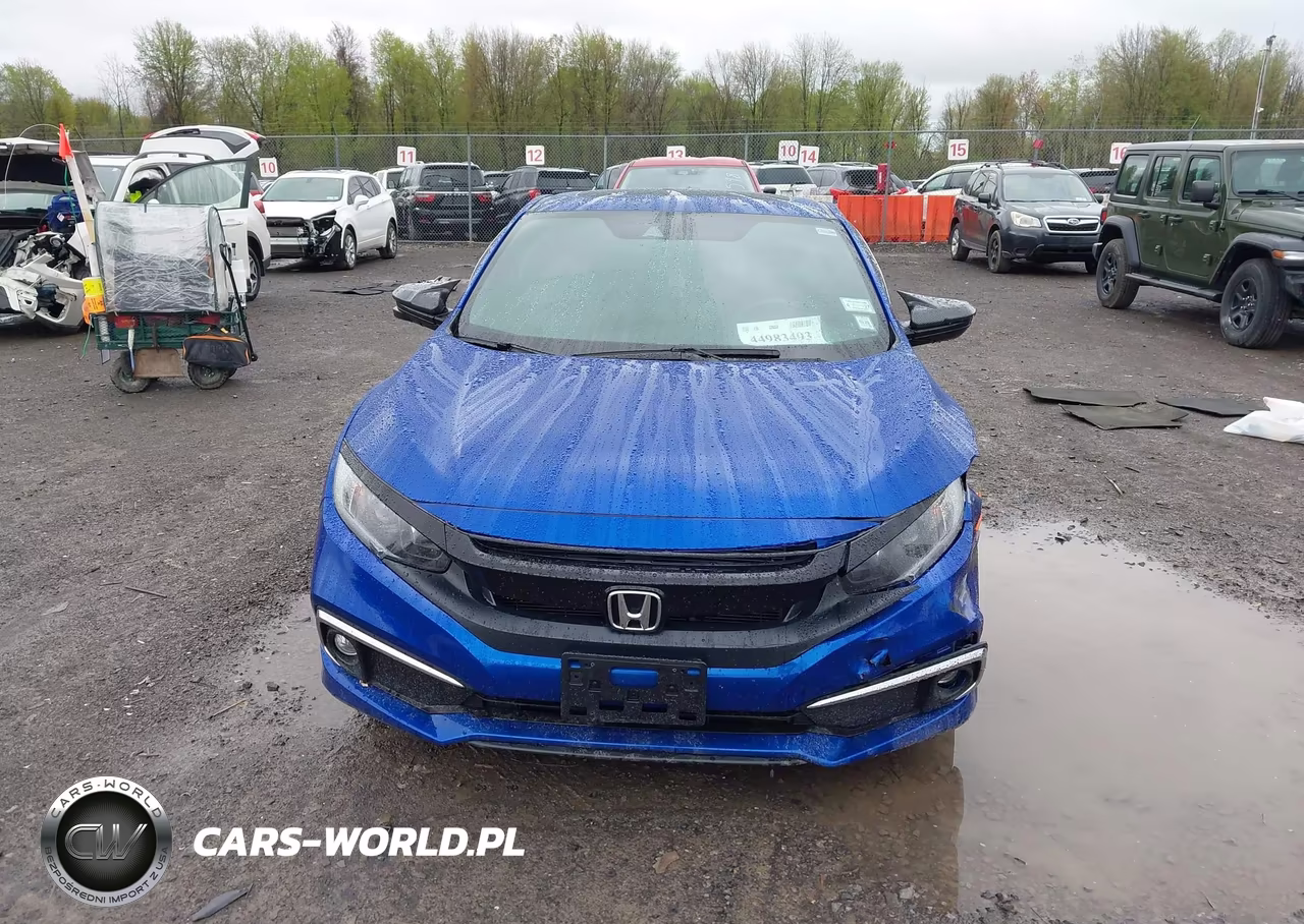 2020 Honda Civic Ex VIN:2HGFC3B36LH351135 - 12