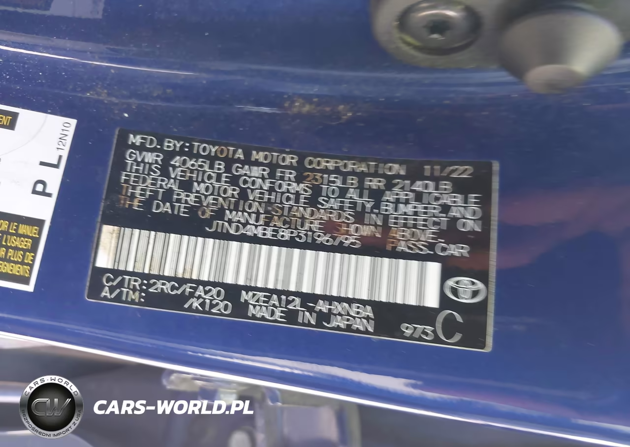 2023 Toyota Corolla Se VIN:JTND4MBE8P3196795 - 9