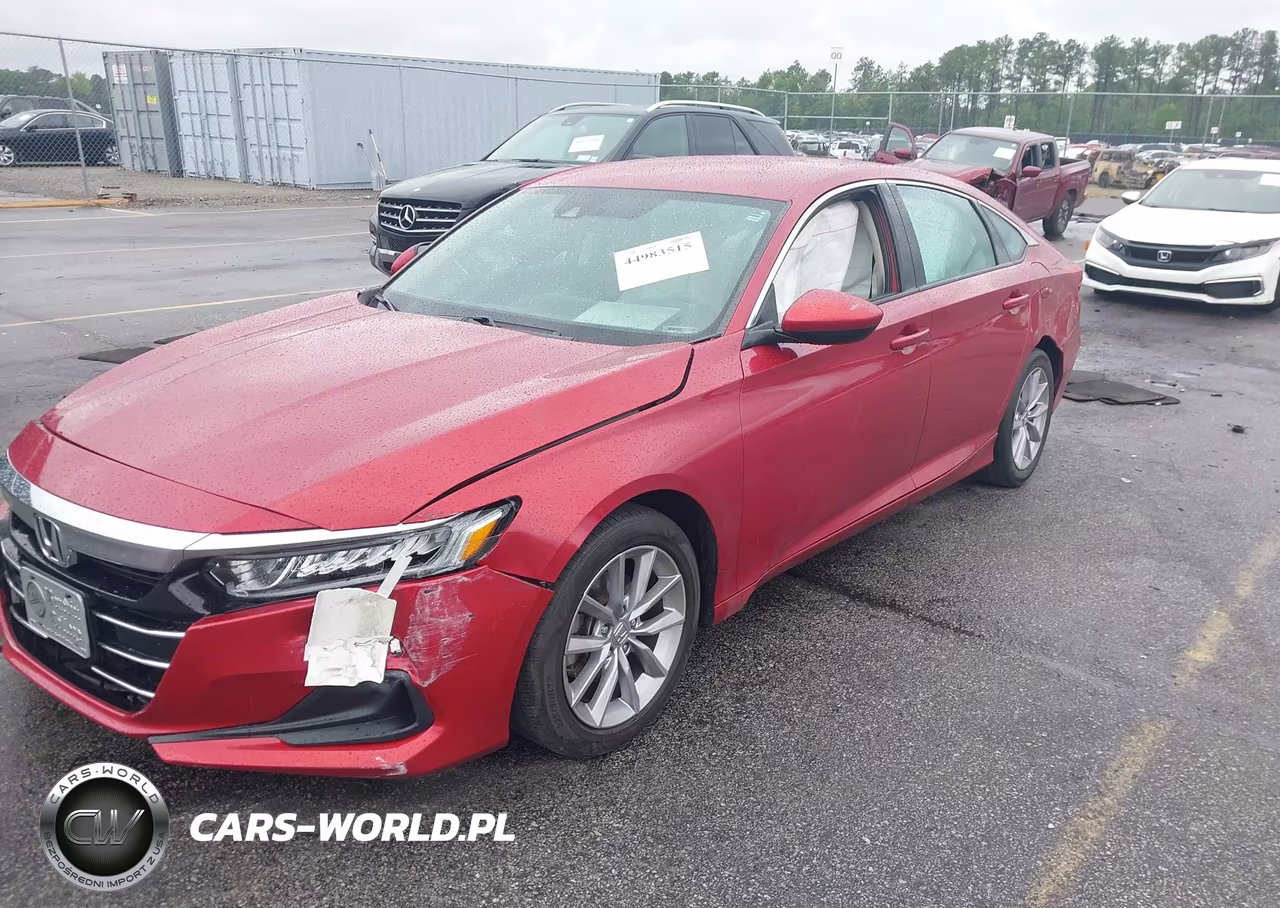 2021 Honda Accord Lx VIN:1HGCV1F18MA103544 - 6