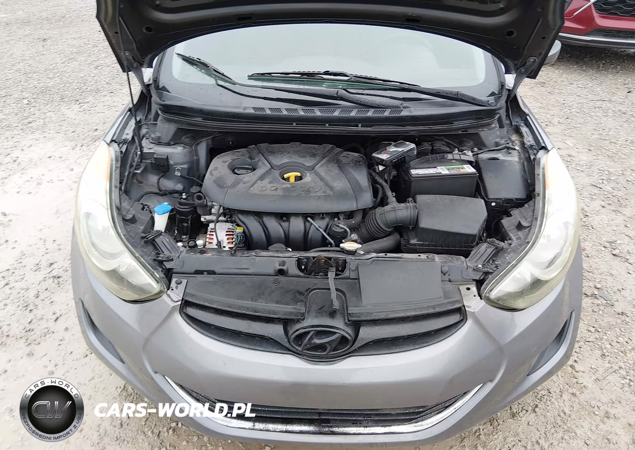 2012 Hyundai Elantra Gls VIN:5NPDH4AE0CH107360 - 10