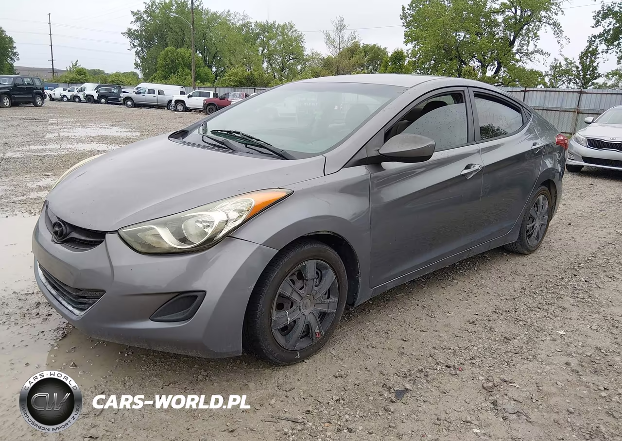 2012 Hyundai Elantra Gls VIN:5NPDH4AE0CH107360 - 2