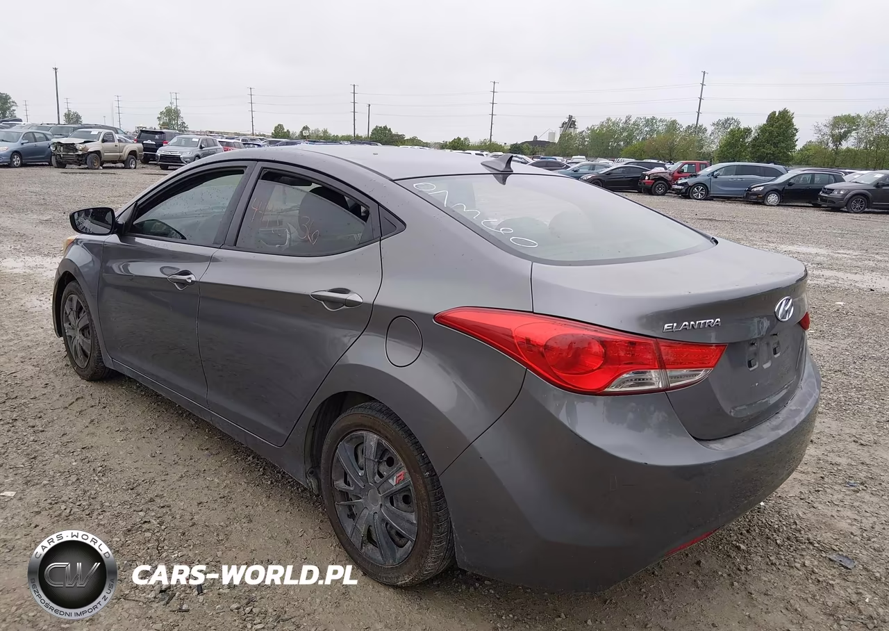 2012 Hyundai Elantra Gls VIN:5NPDH4AE0CH107360 - 3